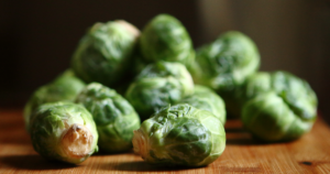 Caesar Brussels Sprouts with Pecans